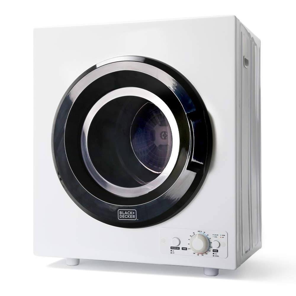 2025 Black+decker 3.5 Cu. ft. Portable Dryer ¨C White Black