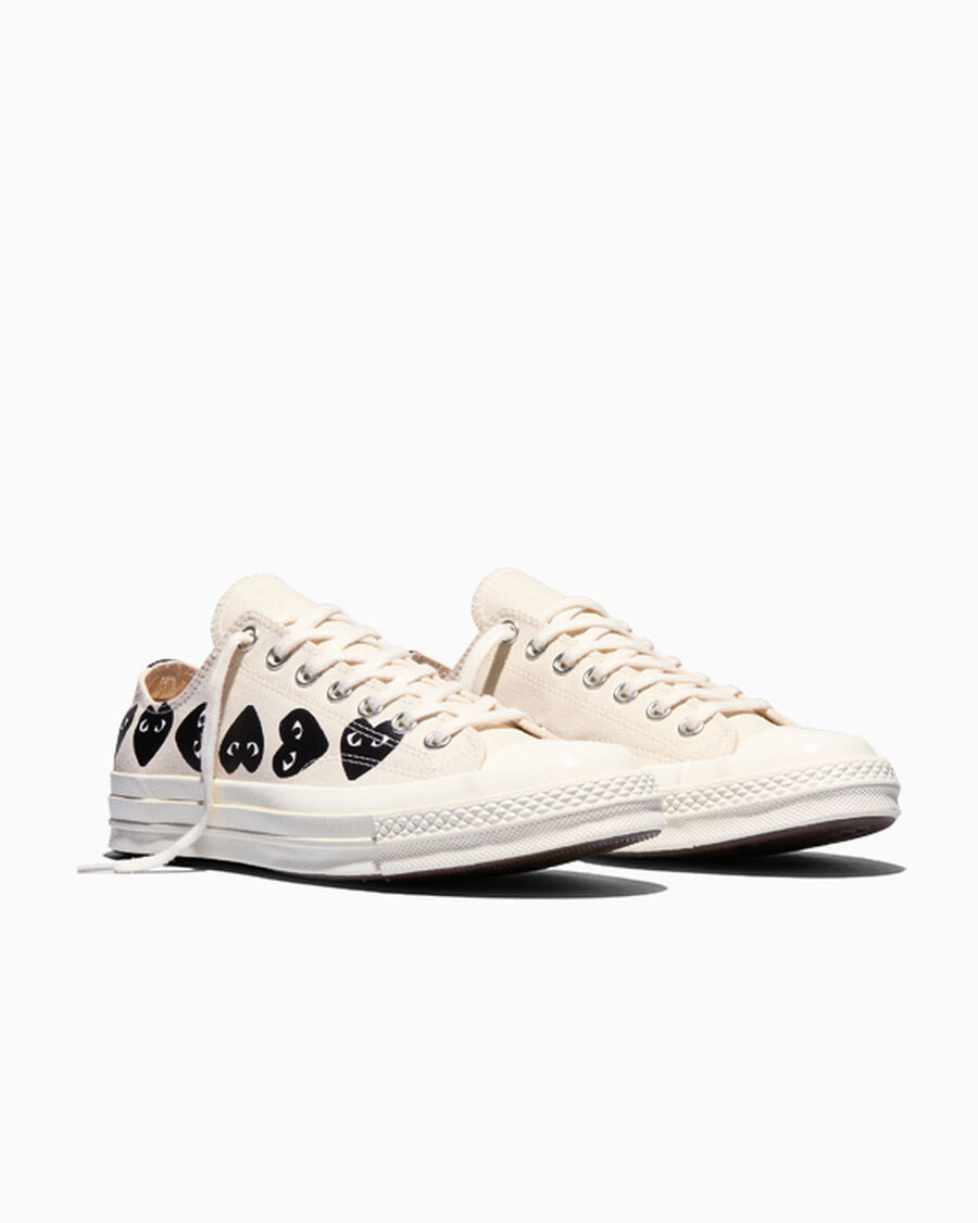 Converse x PLAY Comme des Garçons Chuck 70 Multi Heart Unisex Low Top Shoe
