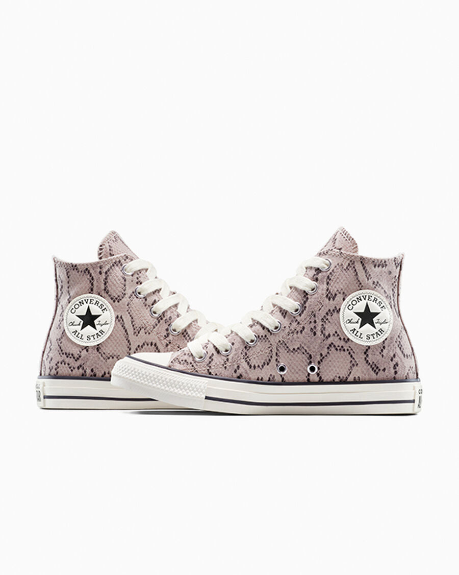 Chuck Taylor All Star Snakeskin Print Unisex High Top Shoe