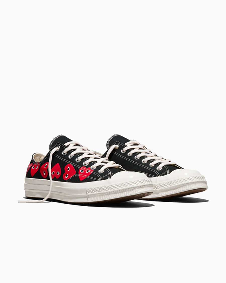 Converse x PLAY Comme des Garçons Chuck 70 Multi Heart Unisex Low Top Shoe