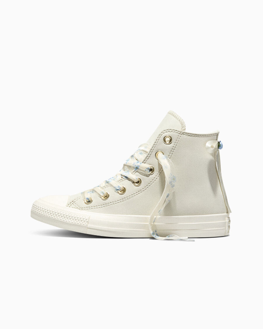 Chuck Taylor All Star Floral Ruffles Women’s High Top Shoe