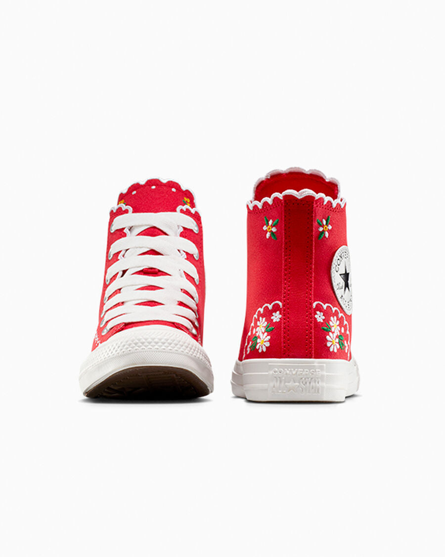 Chuck Taylor All Star Embroidered Flowers Women’s High Top Shoe