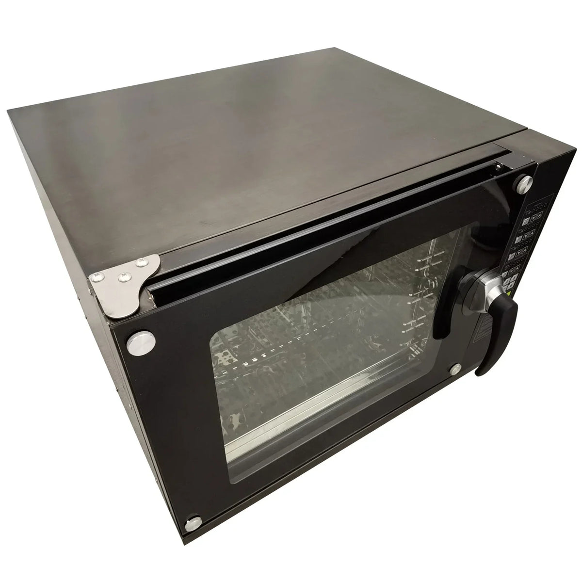 60L Commercial Countertop Convection Spray Oven 4 Racks Hot Air Circulation Electric Oven 220V
