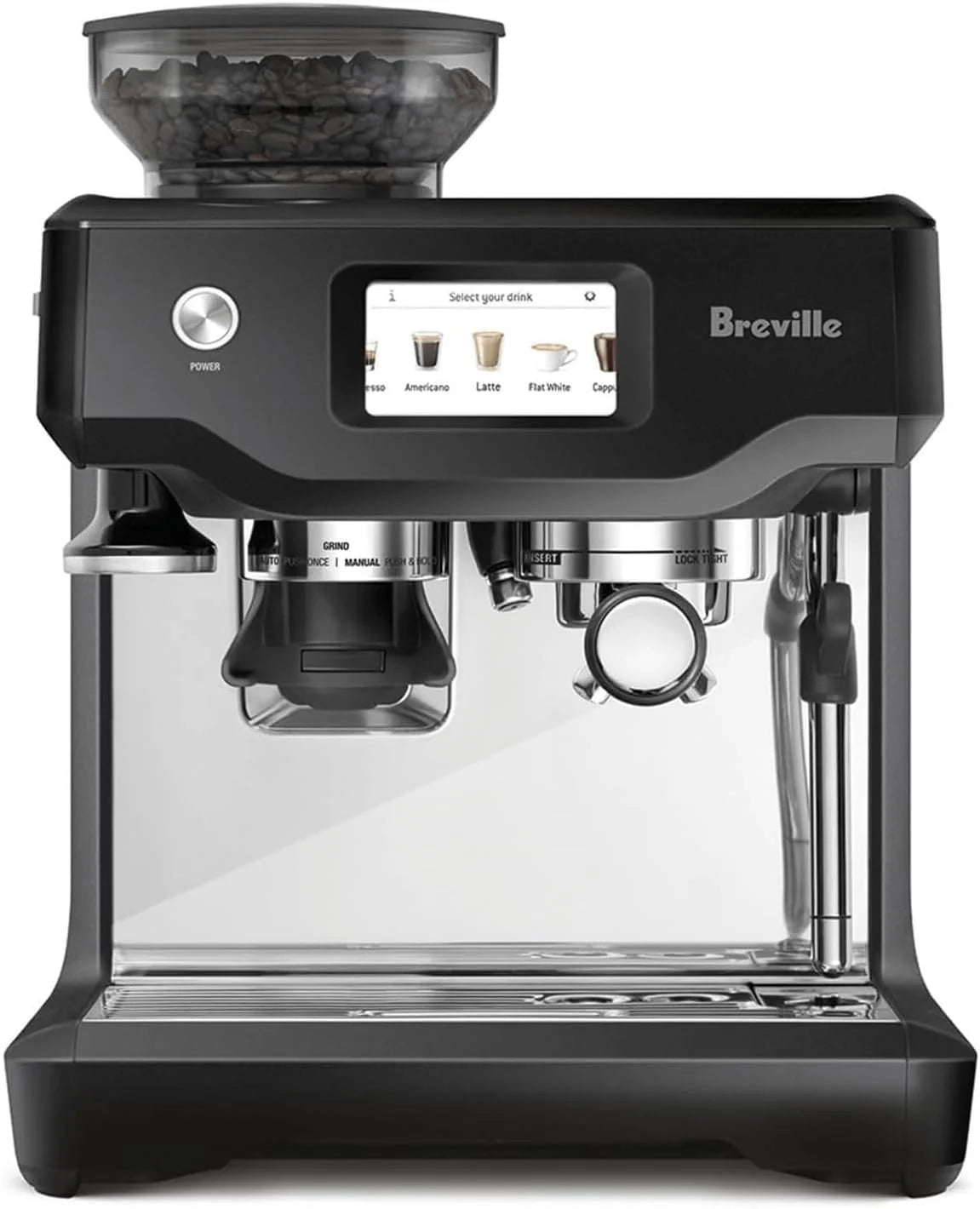 Breville Barista Touch Espresso Machine BES880BTR, Black Truffle(Black Truffle)