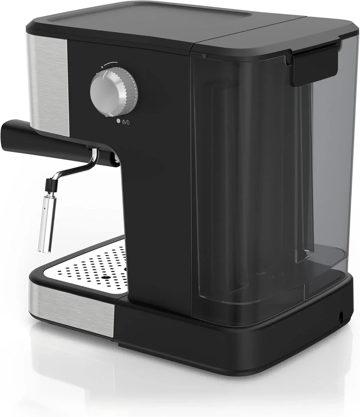 BLACK+DECKER 15-Bar Espresso and Cappuccino Maker, Stainless Steel